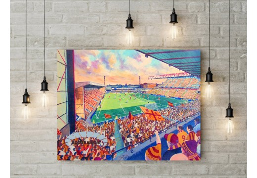 Valley Parade Stadium Fine Art Canvas - Bradford City FC Valley Parade Stadium Fine Art Canvas - Bradford City FC